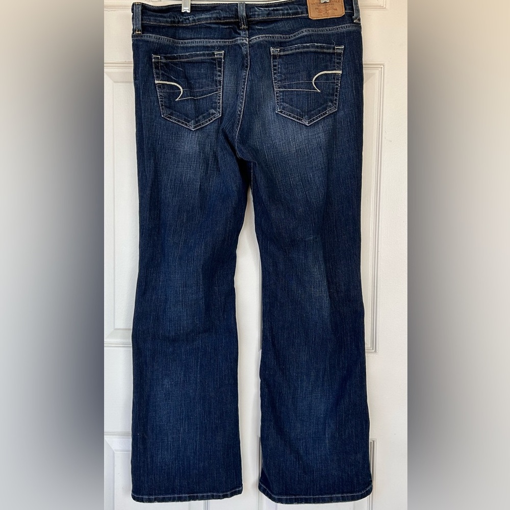 American Eagle Favorite Bootcut Jeans Size 14 Short - Picture 5 of 12